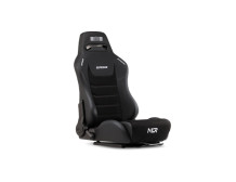 Next Level Racing | Premium PU Leather | Reclining Seat | ERS3 Elite PU Leather & Suede Edition | Black