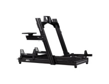 Next Level Racing | Aluminum | Racing Simulator Cockpit | GTElite Front and Side Mount Edition | Black