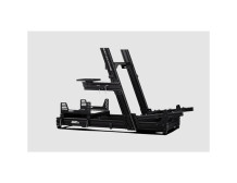 Next Level Racing | Aluminum Carbon Steel | Racing Simulator Cockpit | GTElite Wheel Plate Edition | Black