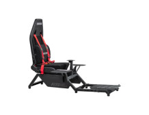 Next Level Racing | Flight Simulator Cockpit | Black and Red