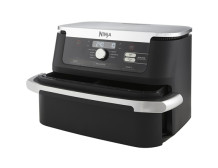 NINJA | Double Air Fryer | AF500EU Foodi FlexDrawer | Power 2470 W | Capacity 10.4 L | Black