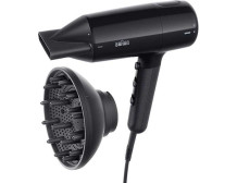Braun Hair dryer | BRHD225E | 2200 W | Number of temperature settings 3 | Ionic function | Diffuser nozzle | Black