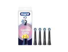 Oral-B Replaceable toothbrush heads | iO GentleCare | Heads | For adults | Number of brush heads included 4 | Black