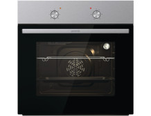 Gorenje Oven | BO6615E01X | 60 L | Electric | EnamelClean | Mechanical control | Height 59.5 cm | Width 59.5 cm | Stainless stee