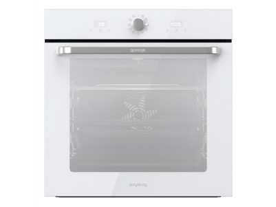 Gorenje Oven | BOS6737SYW | 77 L | Electric | AquaClean | Mechanical control | Steam function | Height 59.5 cm | Width 59.5 cm |