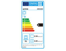 Gorenje Cooker | GK5C42SH | Hob type Gas | Oven type Electric | Grey | Width 50 cm | Depth 59.4 cm | 70 L