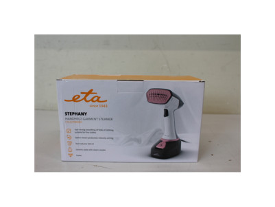 SALE OUT. ETA ETA227090000 Stephany Garment Steamer, Power 1400 W, Water tank 0.38 L, Black/White | ETA | Garment steamer | Step