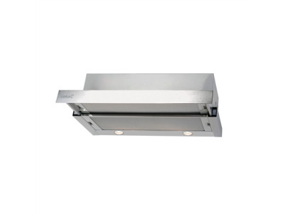 CATA | Hood | TF 2003 Duralum 600 | Telescopic | Energy efficiency class C | Width 60 cm | 390 m /h | Mechanical control | LED |