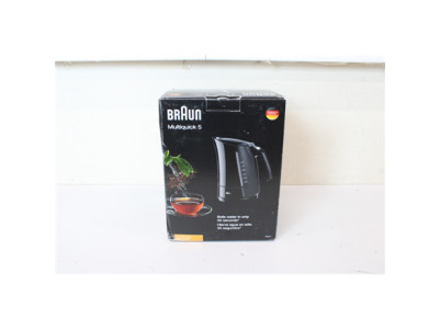 SALE OUT. Braun WK500BK Multiquick 5 Kettle, Power 3000 W, Capacity 1.7 L, Quick cooking function 35s, Black | Braun | Kettle | 