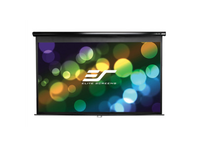 Elite Screens | Manual Series | M99UWS1 | Diagonal 99 " | 1:1 | Viewable screen width (W) 178 cm | Black