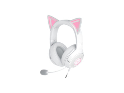 Razer Headset | Kraken Kitty V2 | Wired | Over-ear | Microphone | Noise canceling | White