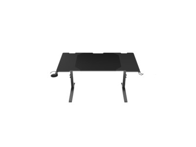 Genesis | Modular Gaming Desk | Holm 140 RGB | Anthracite Black