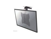 Neomounts FPMA-C020BLACK Monitor/TV mount ceiling 1 screen - 10-40" - max 20 kg - VESA 75x75-200x200 - h 26,5-40 cm - black
