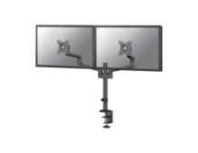 Neomounts NEXT Lite DS60-425BL2 Dual monitor arm - 17-27" - 0-8 kg/screen - space saving T-Rex model - 100% plastic-free packagi