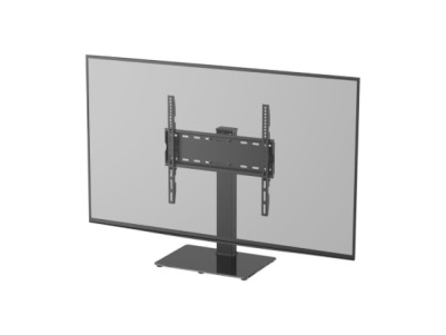 Neomounts DS45-430BL14 TV stand 1 screen - 32-55" - 0-40 kg - VESA 100x100-400x400 - height adjustment 11,6 cm - 70 swivel - bla