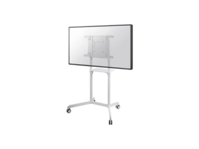 Neomounts NS-M1250WHITE TV trolley - 37-70" - max 70 kg - VESA 200x200-600x400 - 90 rotatable - incl. hardware shelf - white