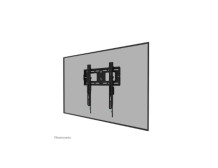 Neomounts LEVEL-750 WL30-750BL14 Fixed heavy duty wall mount - 32-75" screen - max 100 kg - VESA 100x100-400x400 - d 4,2 cm - le