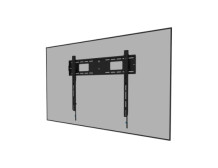 Neomounts LEVEL-750 WL30-750BL18 Fixed heavy duty wall mount - 43-98" screen - max 125 kg - VESA 100x100-800x600 - d 4,2 cm - le