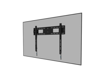 Neomounts LEVEL-750 WL30-750BL18 Fixed heavy duty wall mount - 43-98" screen - max 125 kg - VESA 100x100-800x600 - d 4,2 cm - le