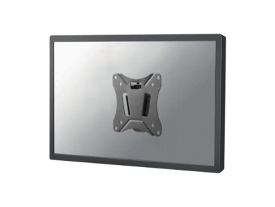 Neomounts NM-W25BLACK Ultra-flat Monitor/TV mount wall - 10-30" - max 25 kg - VESA 75x75-100x100 - d 1,3 cm - black