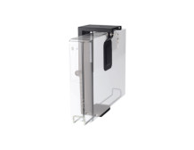 Neomounts CPU-D075BLACK/LK CPU/PC holder - max 10 kg - lockable (incl. lock) - h 20-36 cm - w 5-10 cm - universal - black