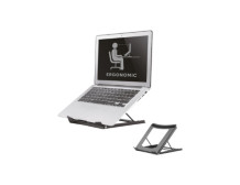Neomounts NSLS075BLACK Laptop stand - 10-16" - max 5 kg - 5 height positions - foldable - compact - universal - black | Neomount