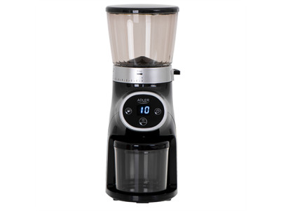 Adler | Coffee Grinder | AD 4450 Burr | 300 W | Coffee beans capacity 300 g | Number of cups 1-10 pc(s) | Black
