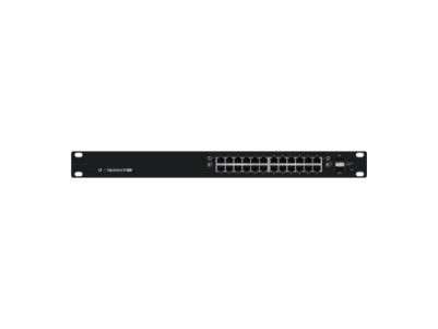 Ubiquiti | Switch | ES-24-250W | Web managed | Rackmountable | Gigabit Ethernet (copper) ports quantity 24 | SFP ports quantity 