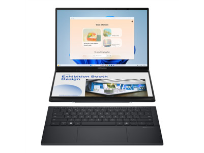 Asus Zenbook Duo UX8406CA-PZ068X | Basalt Gray | 14 " | OLED | Touchscreen | 3K | 2880 x 1800 pixels | Glossy | Intel Core Ultra