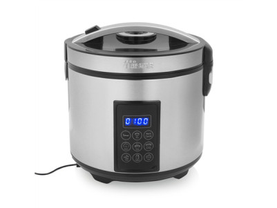 Tristar Digital Rice and Steam Cooker | RK-6138 | 900 W | 2.2 L | Number of programs 7 | Grey