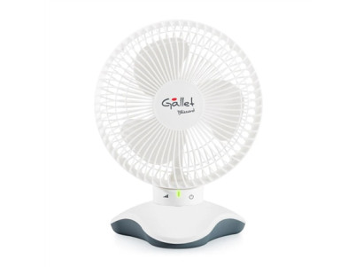 Gallet Fan | GALVEN6 | Table Fan | White | Diameter 15 cm | Number of speeds 3 | Oscillation | 5 W