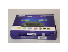 SALE OUT. | Aten | 4-Port 4K HDMI Splitter | VS184A | DAMAGED PACKAGING