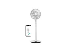 Duux | Fan | Whisper Flex Ultimate Smart | Stand Fan | White | Diameter 34 cm | Number of speeds 30 | Oscillation | 3-26 W | Rem