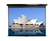 Elite Screens | Manual Series | M113UWS1 | Diagonal 113 " | 1:1 | Viewable screen width (W) 203 cm | Black