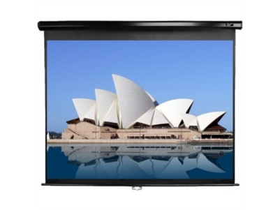 Elite Screens | Manual Series | M113UWS1 | Diagonal 113 " | 1:1 | Viewable screen width (W) 203 cm | Black