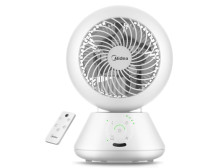 Midea Fan | MDF24JRW TurboForce | Table Fan | White | Number of speeds 5 | Oscillation | Remote control