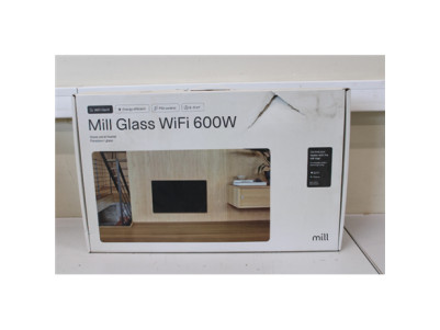 SALE OUT. | Mill | Heater | GL600WIFI3B WiFi Gen3 | Panel Heater | Power 600 W | Black | DAMAGED PACKAGING