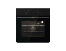 Gorenje Oven | BO6615E01B | 60 L | Electric | EnamelClean | Push pull buttons | Height 59.5 cm | Width 59.5 cm | Stainless steel