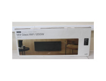 SALE OUT. Mill GL1200WIFI3B WiFi Gen3 Panel Heater, Glass Front, Aluminium, Power 1200 W, Room size 14-18 m2, Black | Mill | Hea