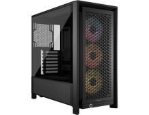 Corsair PC Case | Frame 4000D RS ARGB Modular | Black | Mid-Tower | Power supply included No
