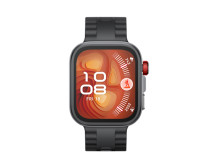 Huawei Watch FIT4 Pro, 3D Fluorelastomer Black Strap, Titanium Body, Seiya-B29