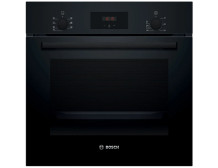 Bosch Oven | HBF133BA1 | 66 L | Electric | EcoClean | Knobs | Height 59.5 cm | Width 59.4 cm | Black