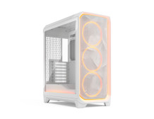 Fractal Design Meshify 3 | Ambience Pro RGB White TG Clear Tint | ATX | Power supply included No