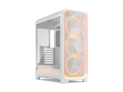 Fractal Design Meshify 3 | Ambience Pro RGB White TG Clear Tint | ATX | Power supply included No
