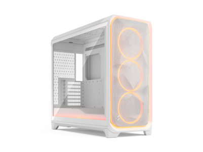 Fractal Design Meshify 3 XL | Ambience Pro RGB White TG Clear Tint | ATX | Power supply included No