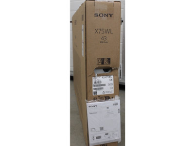 Sony | KD43X75WL | 43" (108cm) | Android | QFHD | Black | DAMAGED PACKAGING