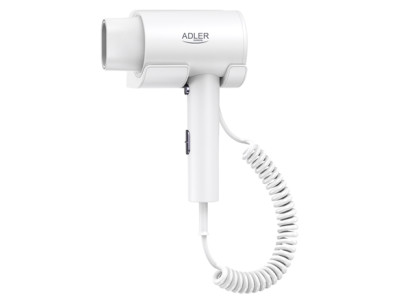 Adler AD 2285 Wall-Mount Hair Dryer, White