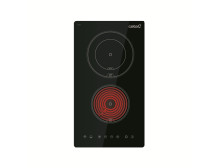 CATA Hob | TD 3002 BK | Vitroceramic | Number of burners/cooking zones 2 | Touch | Timer | Black