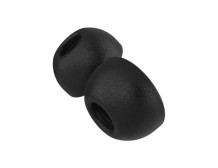 Fixed Plugs Pro, 2 sets, size M | Plugs | Apple | Airpods Pro/Pro 2 | Foam | Black