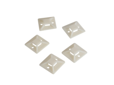 Cable Tie Mounts 28x28 mm | KAB0044 | Adhesive base for cable ties. For the structured laying of cables or hoses.